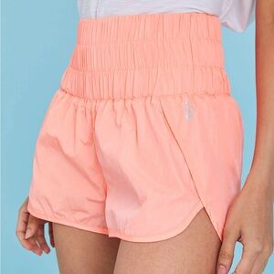 Small Free People Movement The Way Home Shorts in Papaya Punch